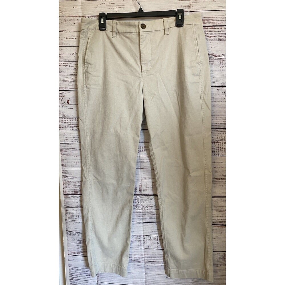 J.CREW FACTORY High-Rise Khaki Girlfriend Chino Pant Size 10